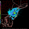 Base Reflectivity image from Fort Dix