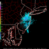 Base Reflectivity image from Fort Dix