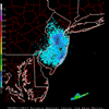 Base Reflectivity image from Fort Dix