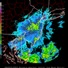 Base Reflectivity image from Fort Dix