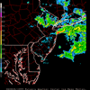 Base Reflectivity image from Fort Dix