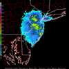 Base Reflectivity image from Fort Dix