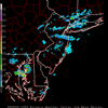 Base Reflectivity image from Fort Dix