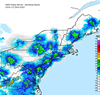 Composite Base Reflectivity image from the Northeastern USA