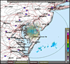 Base Reflectivity image from Dover AFB