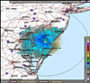 Base Reflectivity image from Dover AFB