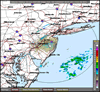 Base Reflectivity image from Fort Dix