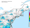 Composite Base Reflectivity image from the Northeastern USA