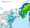 Composite Base Reflectivity image from the Northeastern USA