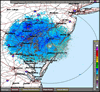 Base Reflectivity image from Dover AFB