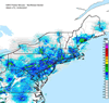 Composite Base Reflectivity image from the Northeastern USA