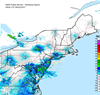 Composite Base Reflectivity image from the Northeastern USA