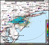 Base Reflectivity image from Fort Dix