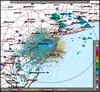 Base Reflectivity image from Fort Dix