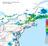 Composite Base Reflectivity image from the Northeastern USA