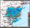 Base Reflectivity image from Dover AFB