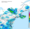 Composite Base Reflectivity image from the Northeastern USA