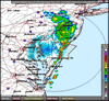 Base Reflectivity image from Dover AFB