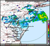 Base Reflectivity image from Dover AFB