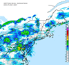 Composite Base Reflectivity image from the Northeastern USA