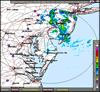 Base Reflectivity image from Dover AFB