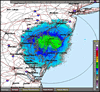 Base Reflectivity image from Dover AFB