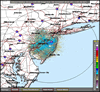 Base Reflectivity image from Fort Dix