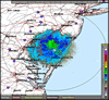 Base Reflectivity image from Dover AFB