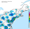 Composite Base Reflectivity image from the Northeastern USA