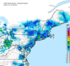 Composite Base Reflectivity image from the Northeastern USA