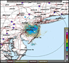 Base Reflectivity image from Fort Dix