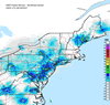 Composite Base Reflectivity image from the Northeastern USA