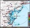 Base Reflectivity image from Dover AFB