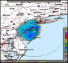 Base Reflectivity image from Fort Dix