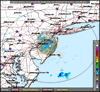 Base Reflectivity image from Fort Dix