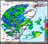 Base Reflectivity image from Dover AFB