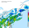 Composite Base Reflectivity image from the Northeastern USA