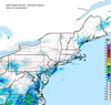 Composite Base Reflectivity image from the Northeastern USA