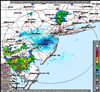 Base Reflectivity image from Fort Dix