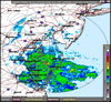 Base Reflectivity image from Dover AFB