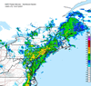 Composite Base Reflectivity image from the Northeastern USA