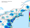 Composite Base Reflectivity image from the Northeastern USA