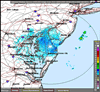 Base Reflectivity image from Dover AFB