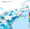 Composite Base Reflectivity image from the Northeastern USA