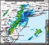 Base Reflectivity image from Fort Dix