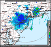 Base Reflectivity image from Fort Dix