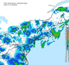 Composite Base Reflectivity image from the Northeastern USA