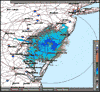 Base Reflectivity image from Dover AFB