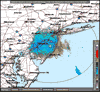 Base Reflectivity image from Fort Dix