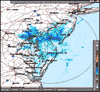 Base Reflectivity image from Dover AFB